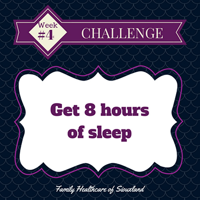 Summer Wellness Challenge #4: Get 8 Hours of Sleep